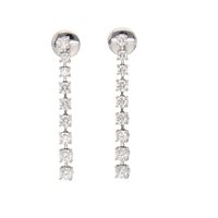Boucles d'oreilles Valentina Callegher Femme in Or blanc Diamante 11073FI*S